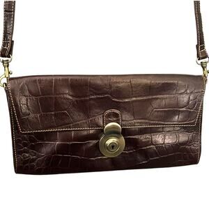 Vintage Brown‎ Leather Bag